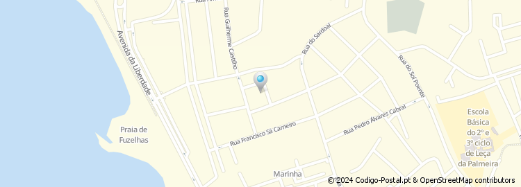 Mapa de Rua Abreu e Sousa