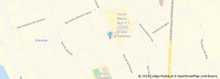 Mapa de Rua Afonso Baldaia