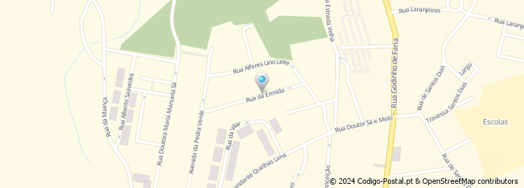 Mapa de Rua Ermida