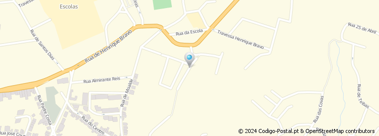Mapa de Rua Padre José Pereira da Fonseca
