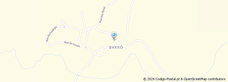 Mapa de Barrô