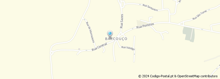 Mapa de Estrada de Barcouço