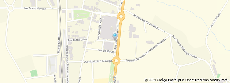 Mapa de Rua Armindo Pêga