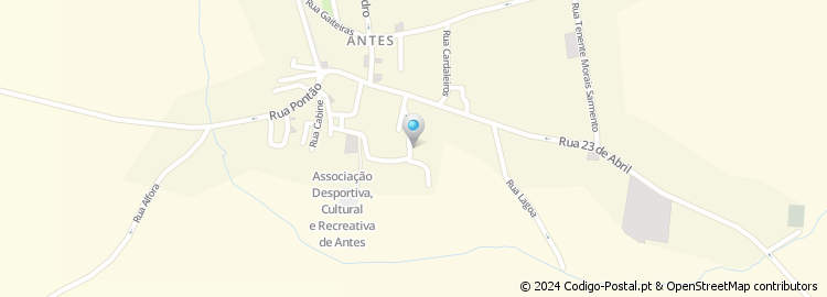 Mapa de Rua Doutor Artur Luís Navega Correia