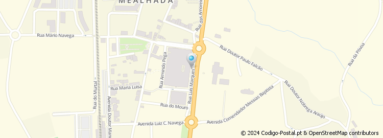 Mapa de Rua Luís Marques