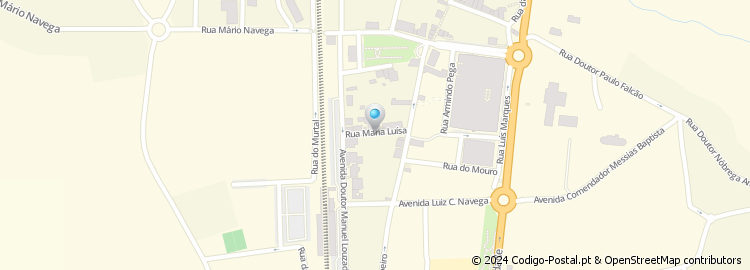 Mapa de Rua Maria Luísa