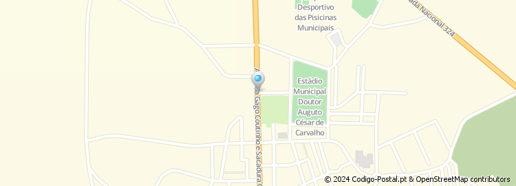 Mapa de Avenida Gago Coutinho e Sacadura Cabral
