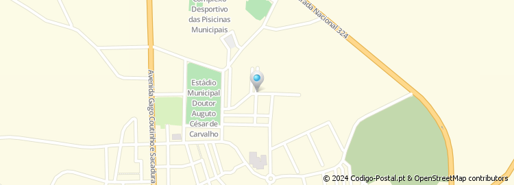 Mapa de Rua Aristides Saraiva D  Andrade