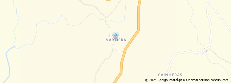 Mapa de Varziela