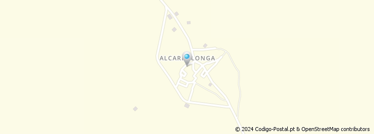 Mapa de Alcaria Longa