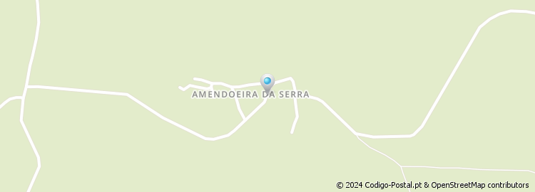 Mapa de Amendoeira da Serra
