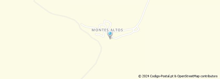Mapa de Montes Altos