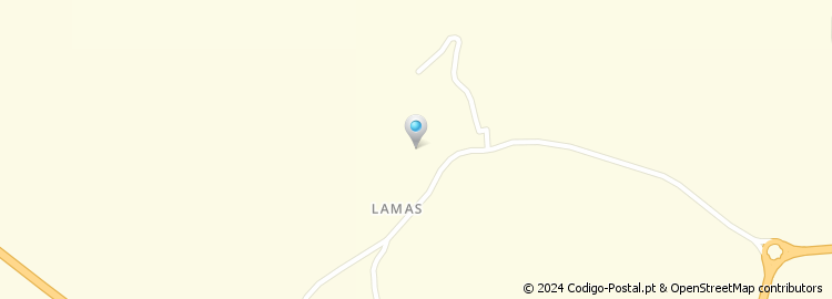 Mapa de Lamas