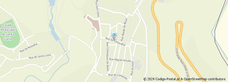 Mapa de Rua da Costanilha