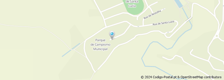 Mapa de Rua do Parque de Campismo