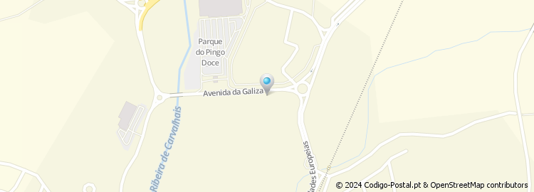 Mapa de Avenida da Galiza