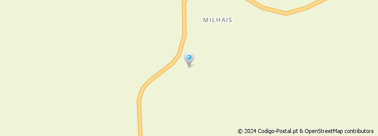 Mapa de Milhais
