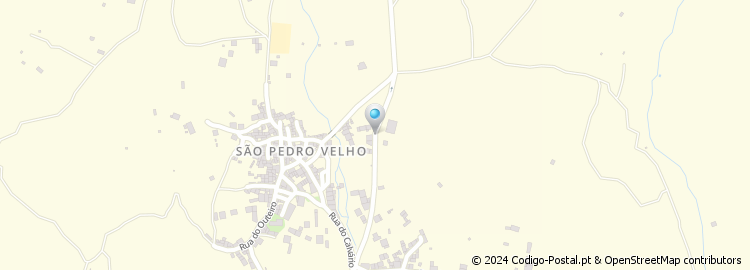 Mapa de São Pedro Velho