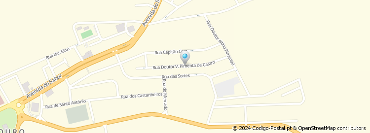 Mapa de Rua Doutor Virgílio Pimentel de Carvalho