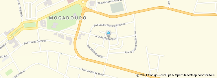 Mapa de Rua Ploumaguar