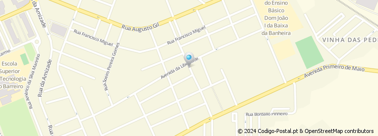 Mapa de Apartado 513, Baixa da Banheira