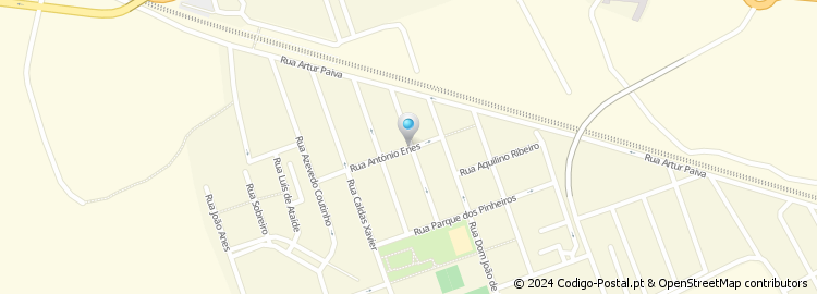 Mapa de Rua Paiva Couceiro