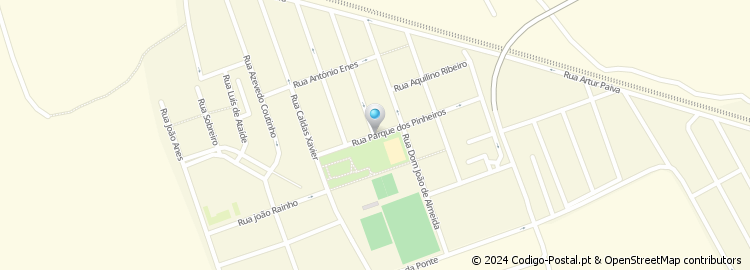 Mapa de Rua Parque dos Pinheiros