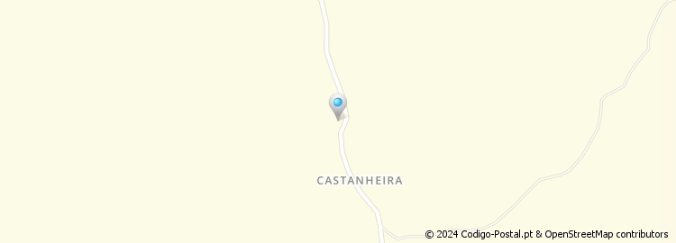 Mapa de Castanheira da Chã