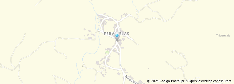 Mapa de Fervidelas