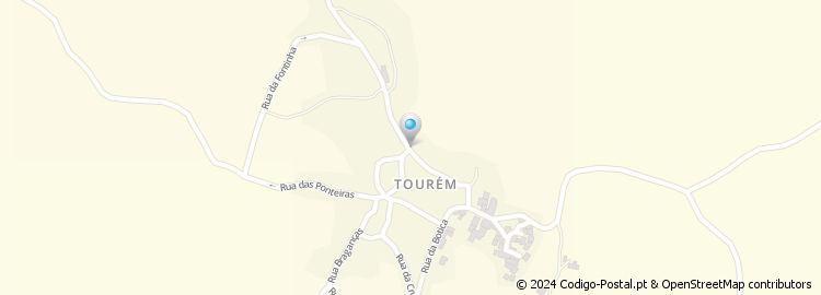 Mapa de Tourém