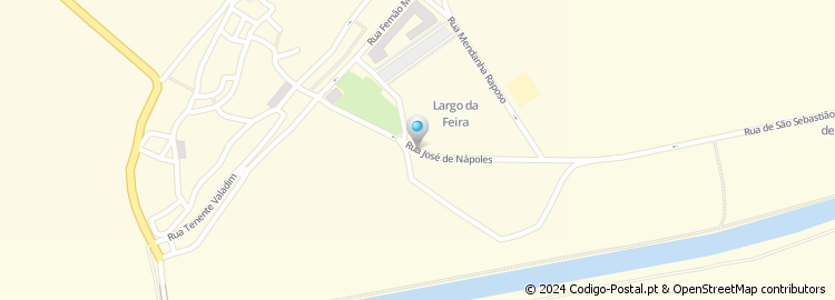 Mapa de Rua Dom Jorge de Almeida
