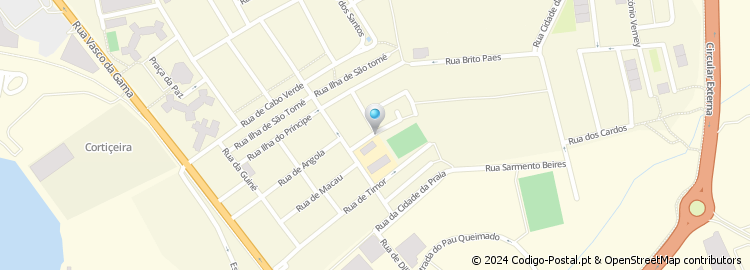 Mapa de Rua de Maputo