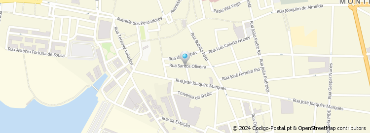 Mapa de Rua Santos Oliveira