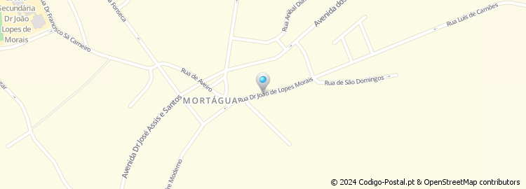 Mapa de Rua Doutor João Lopes de Morais