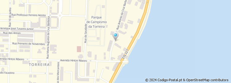 Mapa de Rua António da Cruz Barbosa