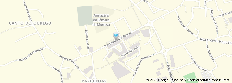 Mapa de Rua Carlos Sousa Ferreira