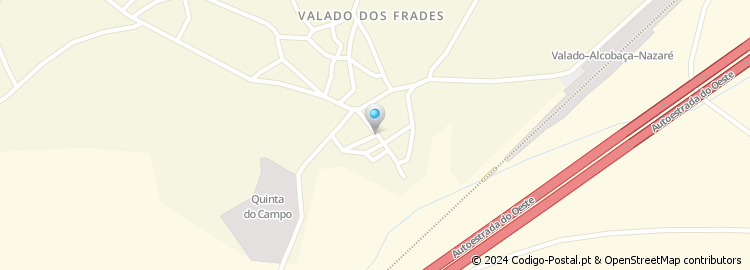 Mapa de Rua Padre Proença Oliveira