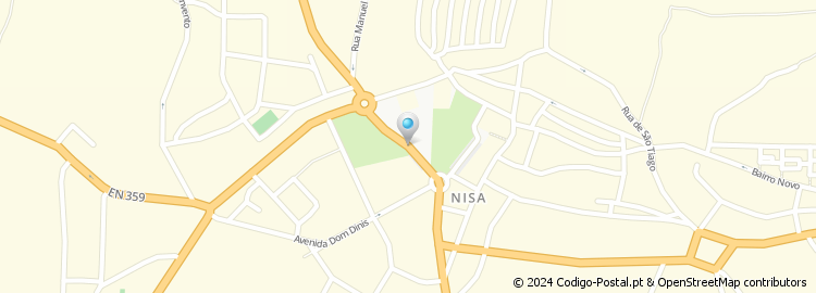 Mapa de Apartado 56, Nisa