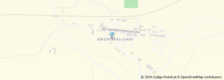 Mapa de Amoreiras Gare