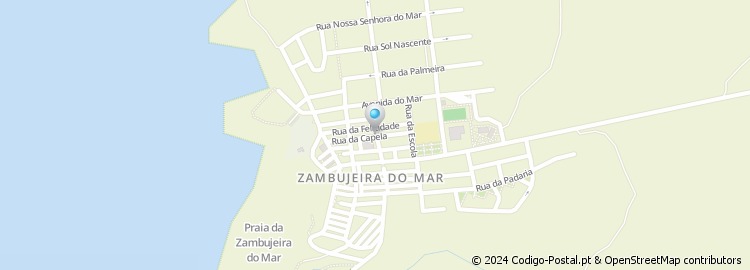 Mapa de Rua da Capela