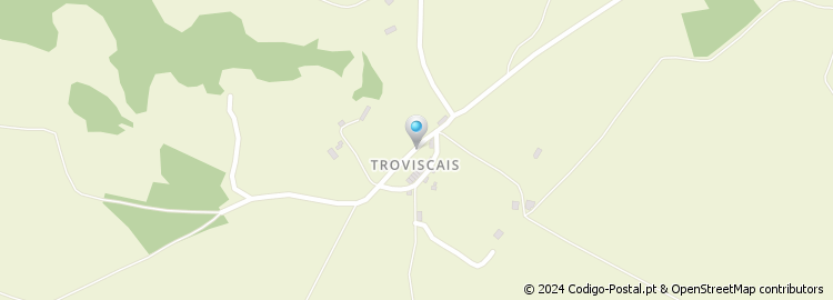 Mapa de Troviscais