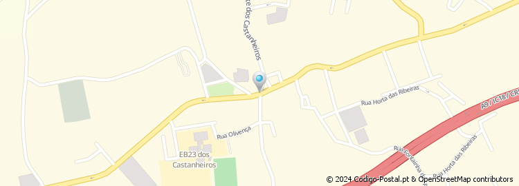 Mapa de Largo António Duarte Sacavém