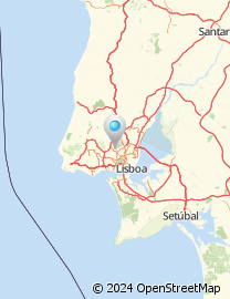 Mapa de Rua Cidade de Lisboa