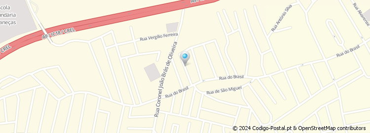Mapa de Rua Joaquim da Cunha Roque