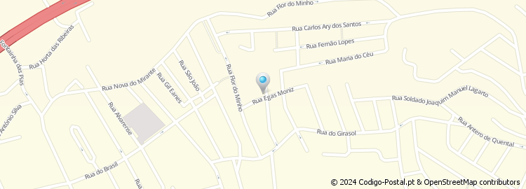 Mapa de Rua Projectada à Rua da Boa Vista