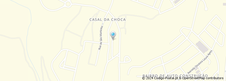 Mapa de Rua de São Valentim