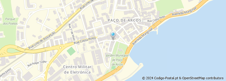 Mapa de Travessa Forte de São Pedro
