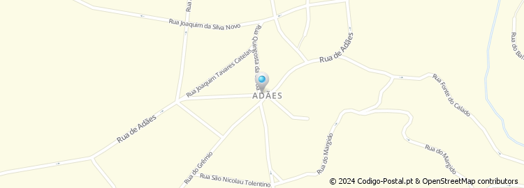 Mapa de Rua António Coelho