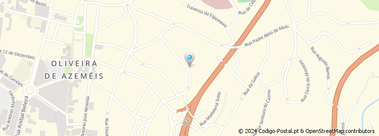 Mapa de Rua António Joaquim de Freitas