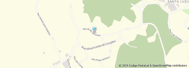 Mapa de Rua de Rio D  Ossos